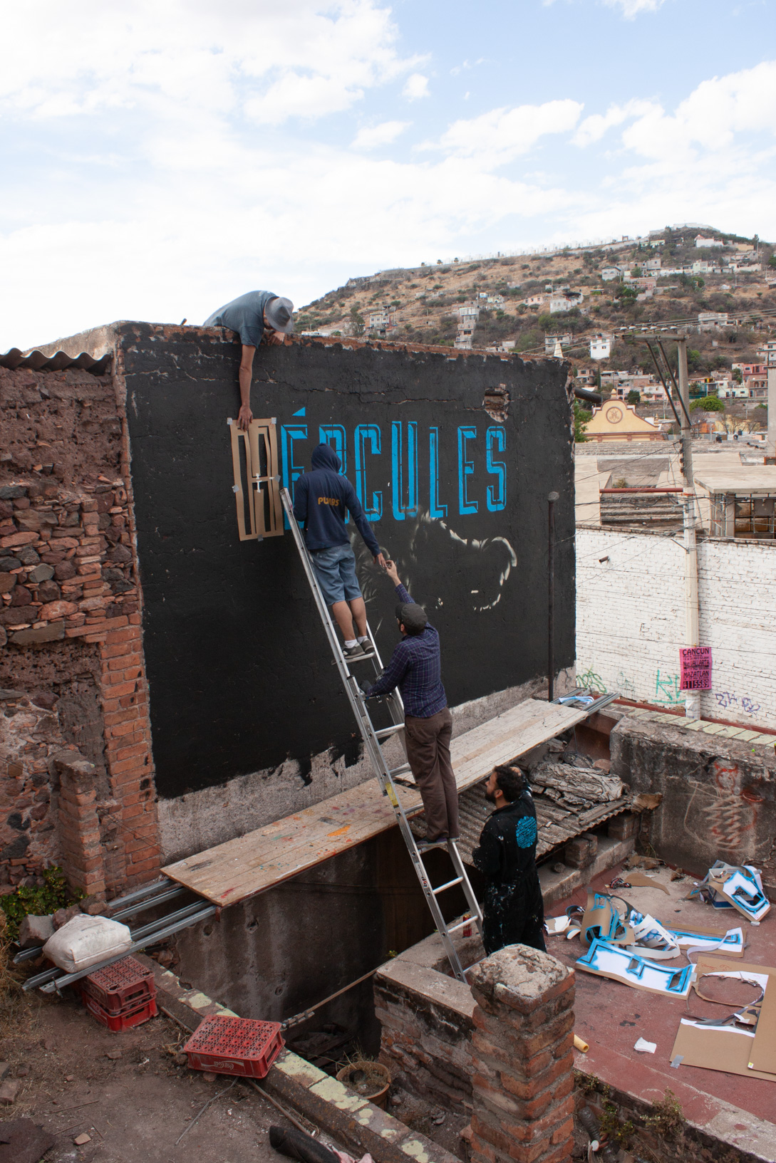 barrio, gata, pueblo, ánimo